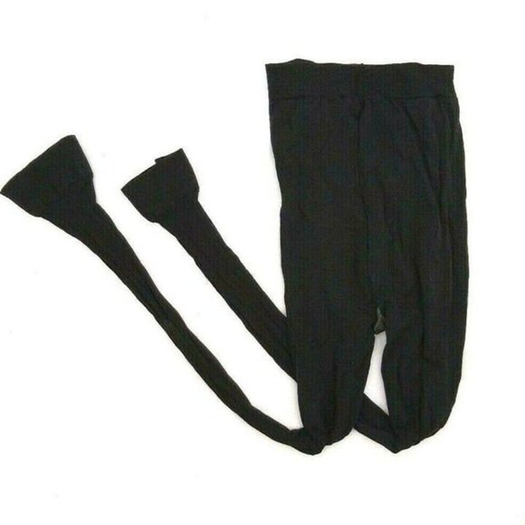 Spanx Womens Footless Higher Power Capri Sheer Hose Not High Waist Size G Black - Picture 9 of 9